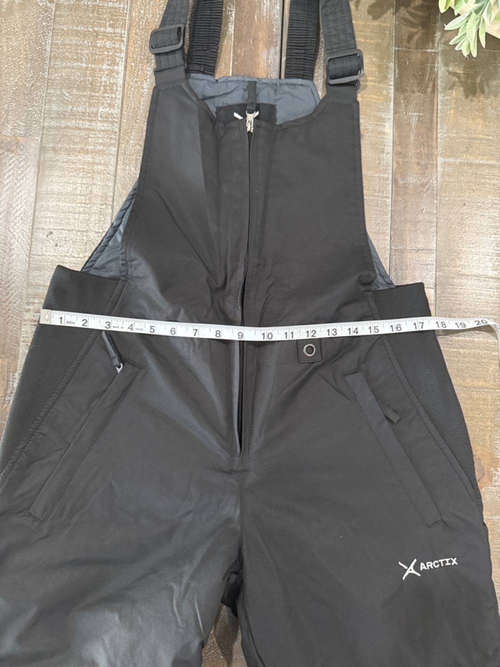 Arctix Women's Insulated Bibs in Slate Gray and Black - Size SMALL - Picture 11 of 12